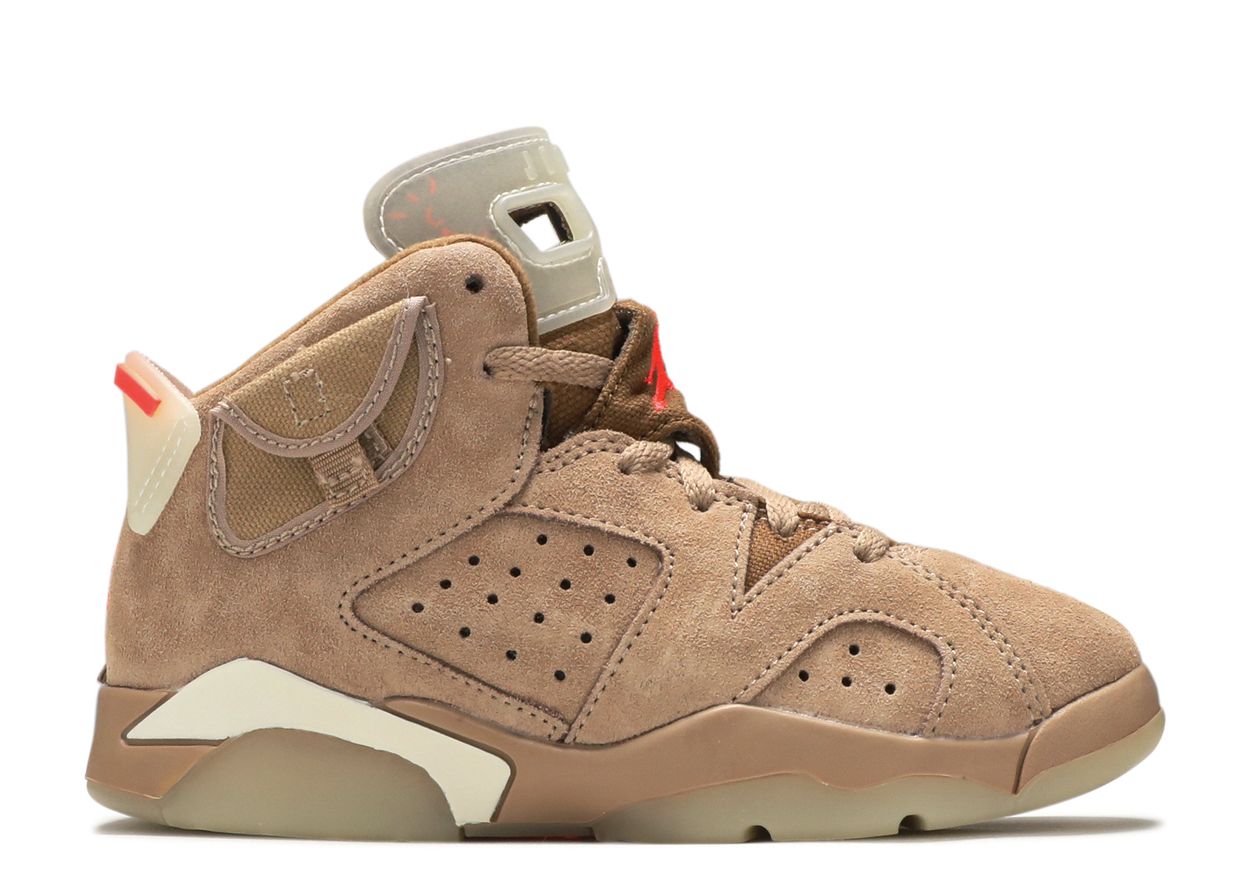 Jordan 6 Retro Travis Scott British Khaki (PS)