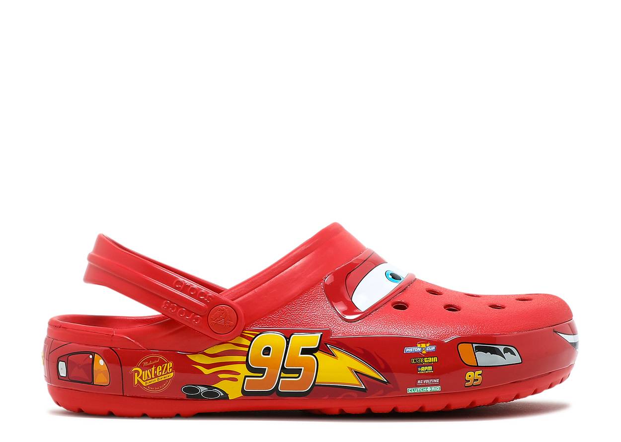 Heely lightning 2024 mcqueen crocs