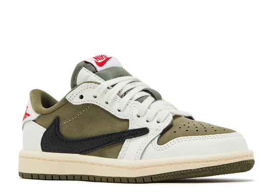 Jordan 1 Retro Low OG SP Travis Scott Medium Olive (PS)