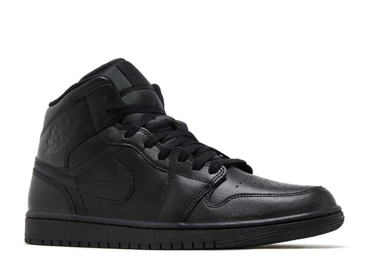 Jordan 1 Mid Triple Black