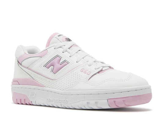 New Balance 550 White Bubblegum Pink (W) - The Hype Kelowna