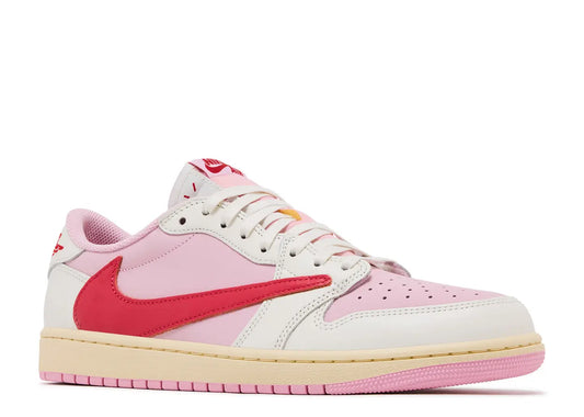(PREORDER) Jordan 1 Retro Low OG SP Travis Scott Sail Tropical Pink