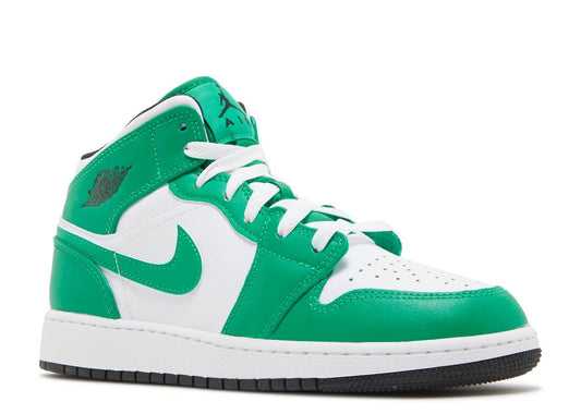 Jordan 1 Mid Lucky Green (GS) - The Hype Kelowna