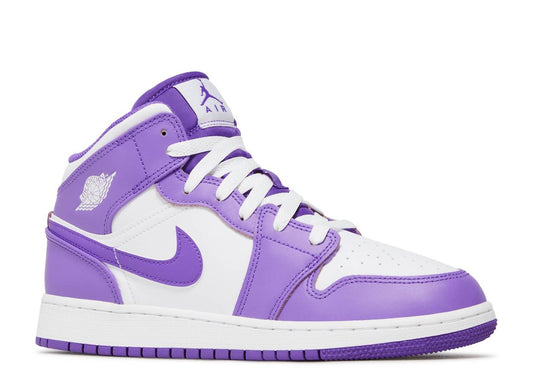 Jordan 1 Mid Purple Venom (GS)