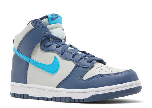 Nike Dunk High Light Bone Diffused Blue (GS)