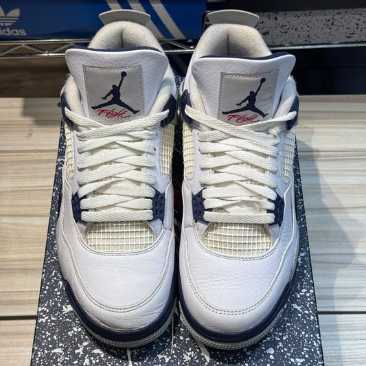 USED Jordan 4 Midnight Navy