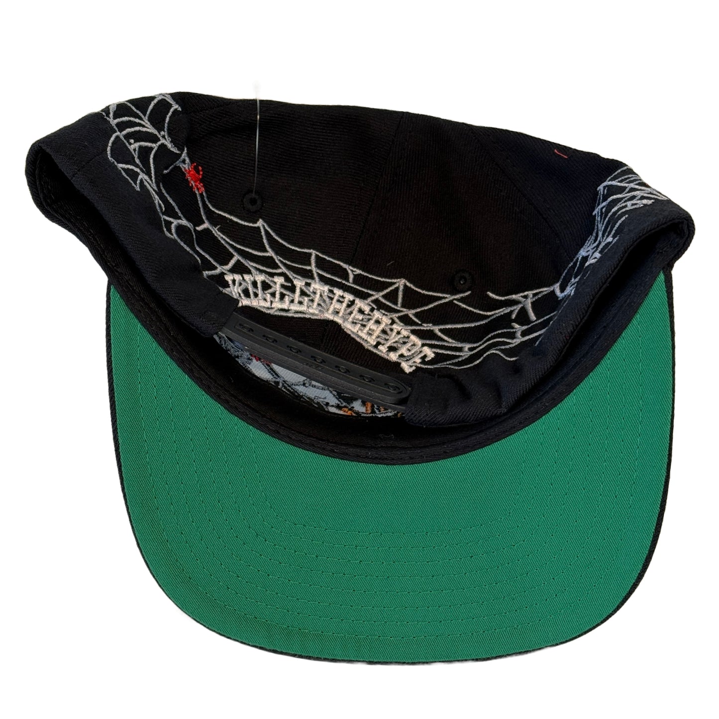 KillTheHype LA Orange Black Web Snapback Hat