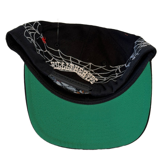 KillTheHype LA Orange Black Web Snapback Hat