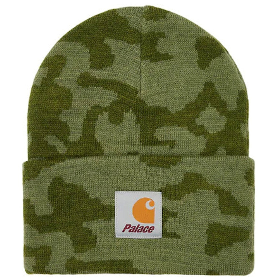 Palace x Carhartt WIP Watch Hat Dollar Green Camo