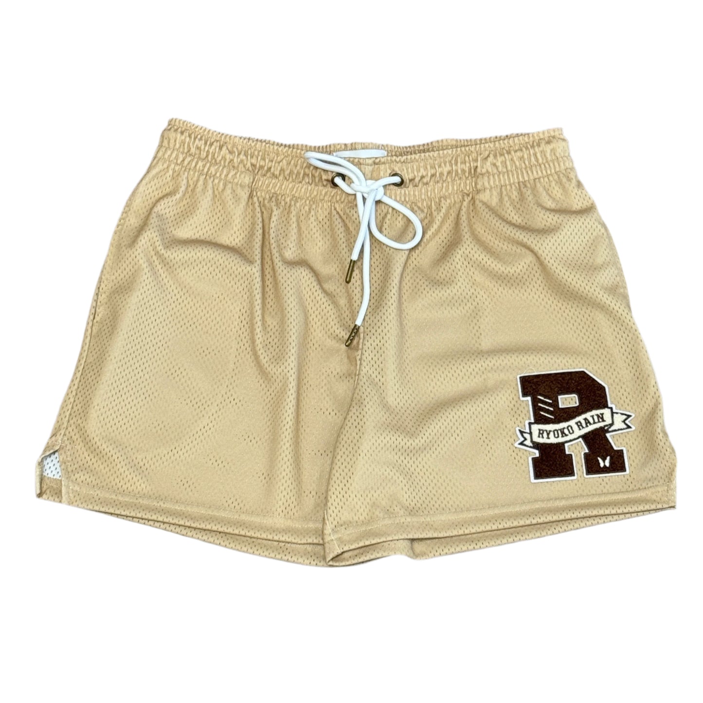 Ryoko Rain Mesh Shorts - Sandstone Brown