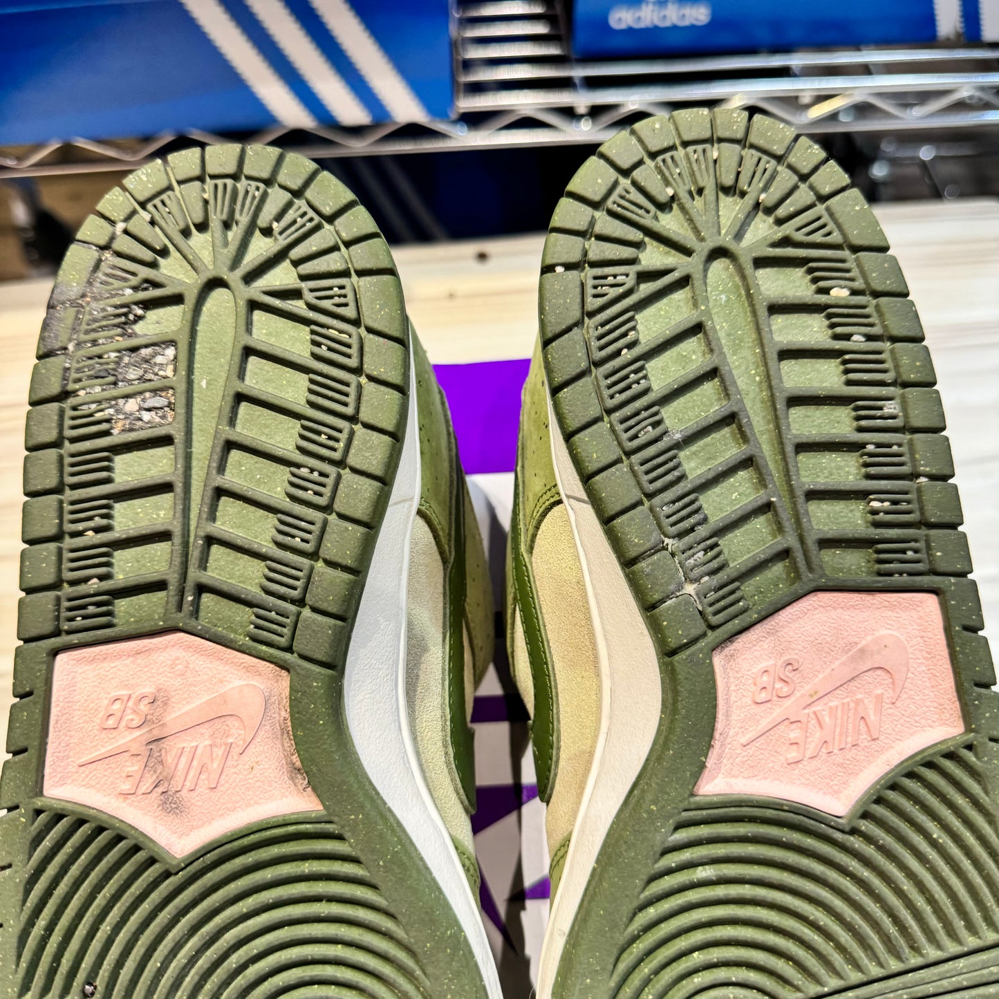 USED Nike SB Dunk Low Yuto Horigome Matcha