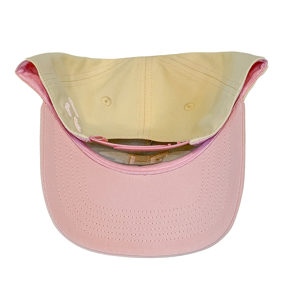 Hype Snapback Cream Pale Pink
