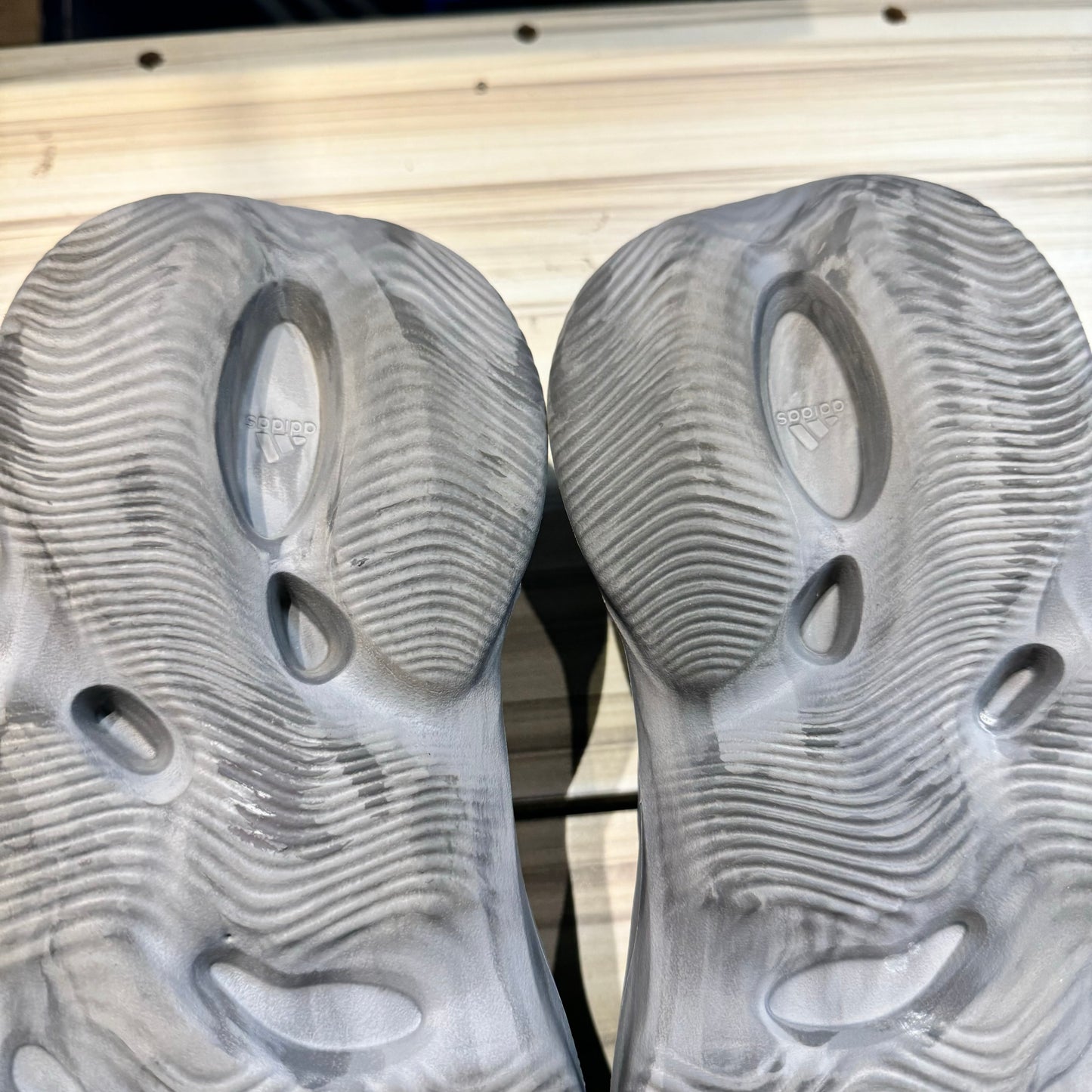 USED Yeezy Foam RNR MX Granite