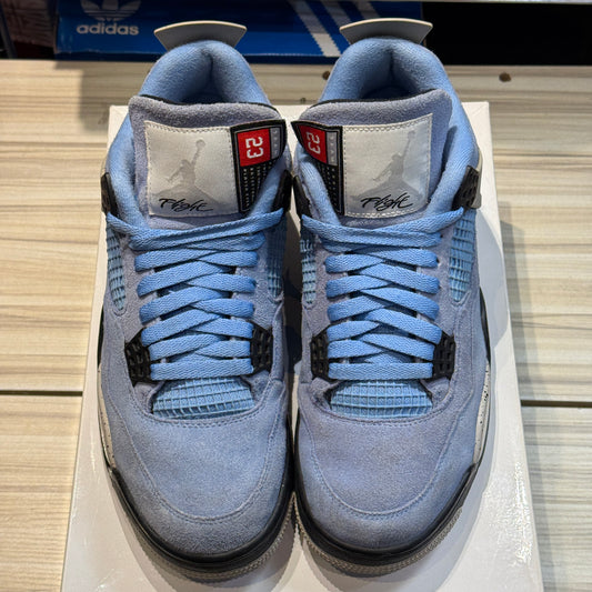 USED Jordan 4 University Blue