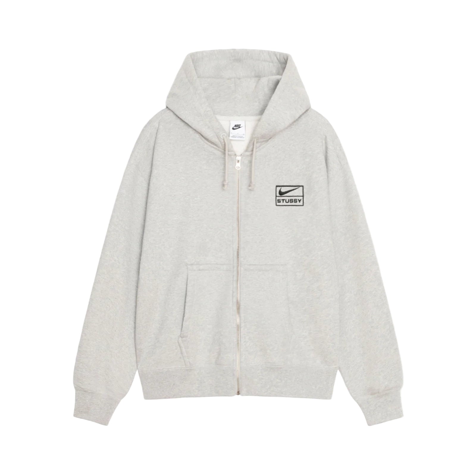 STÜSSY & NIKE STONE WASHED ZIP HOODIE L Stussy Nike Stone Washed Zip Hoodie Black – The Hype