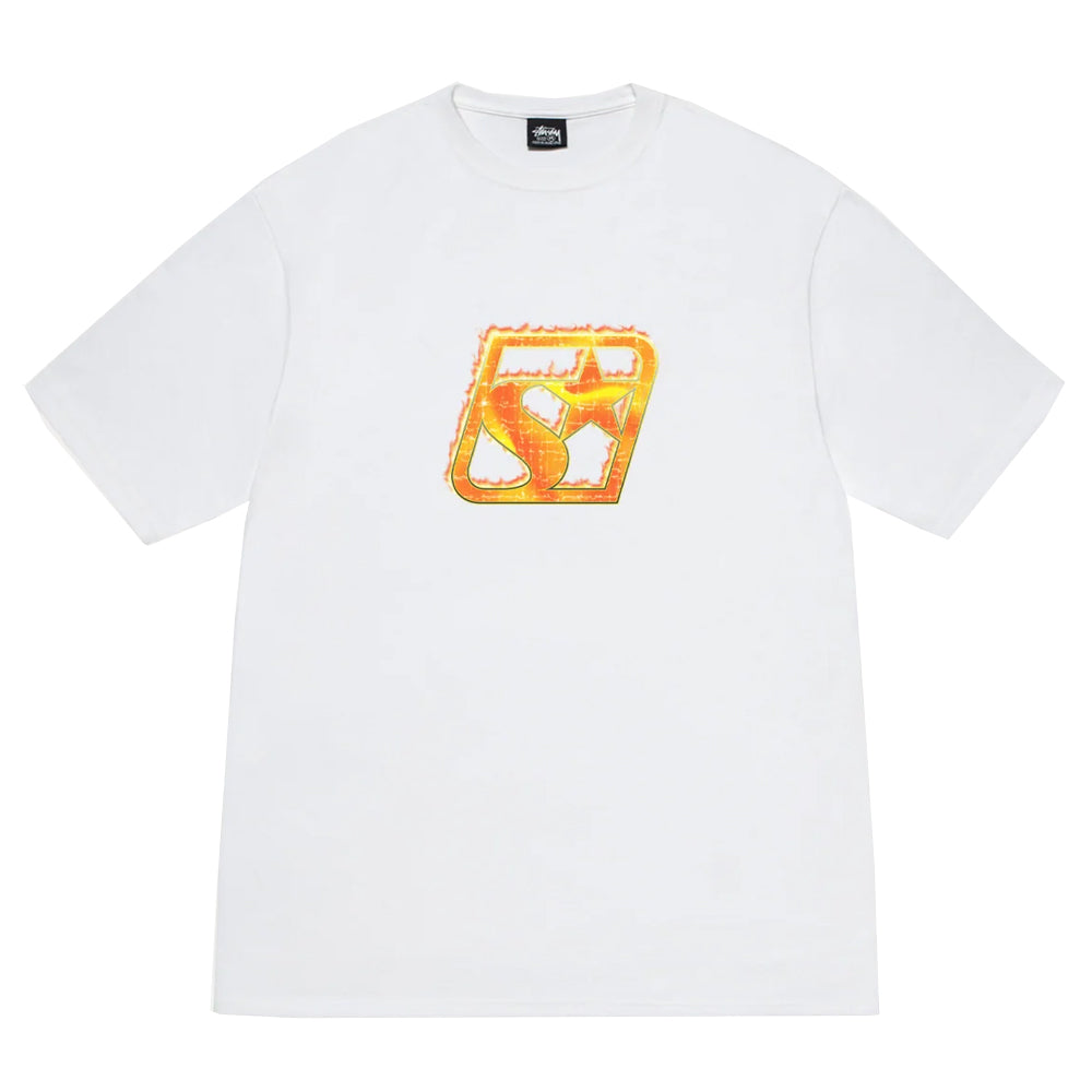 Stussy Tee Blaze White