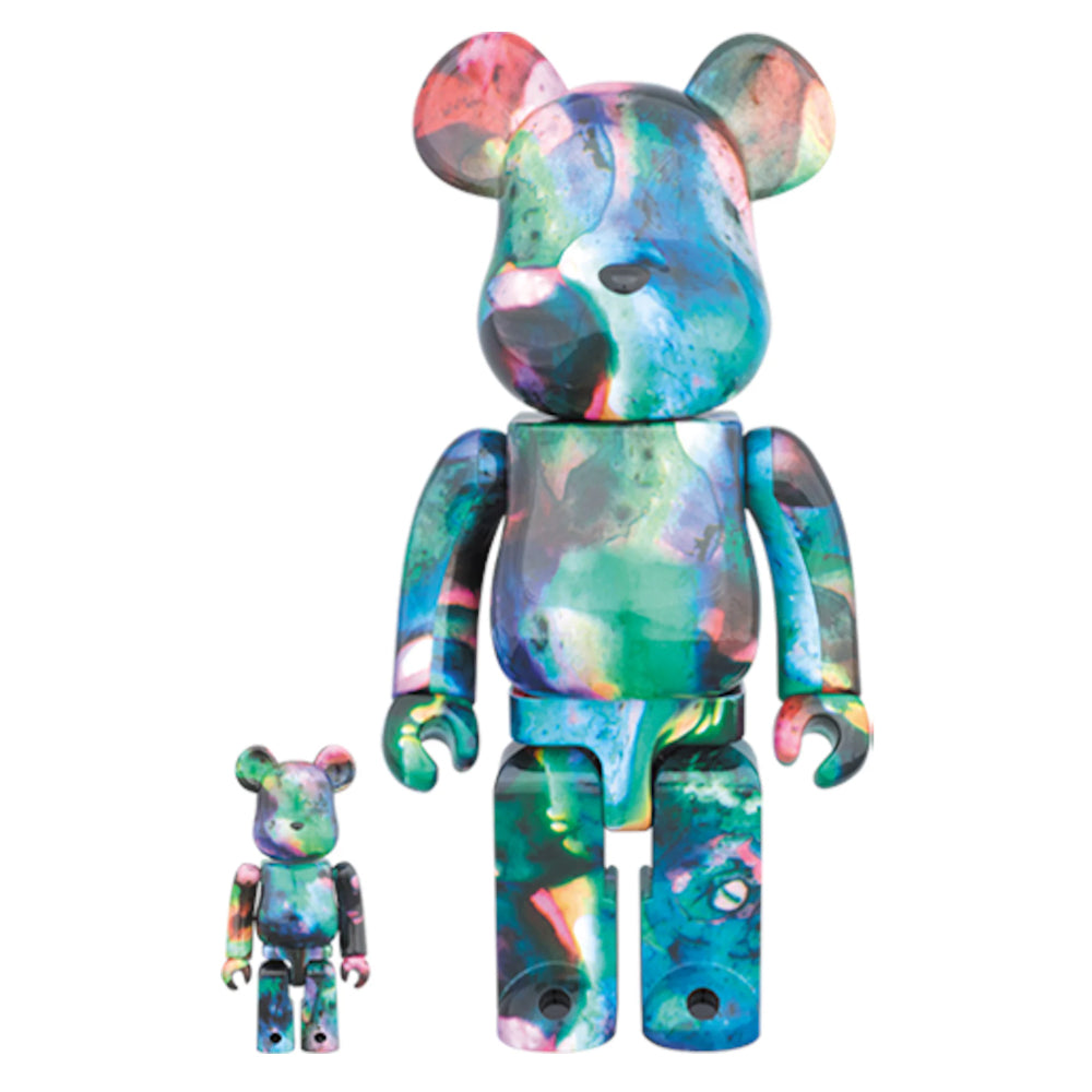 Bearbrick Pushead Blue Water 100% & 400% Set Multi