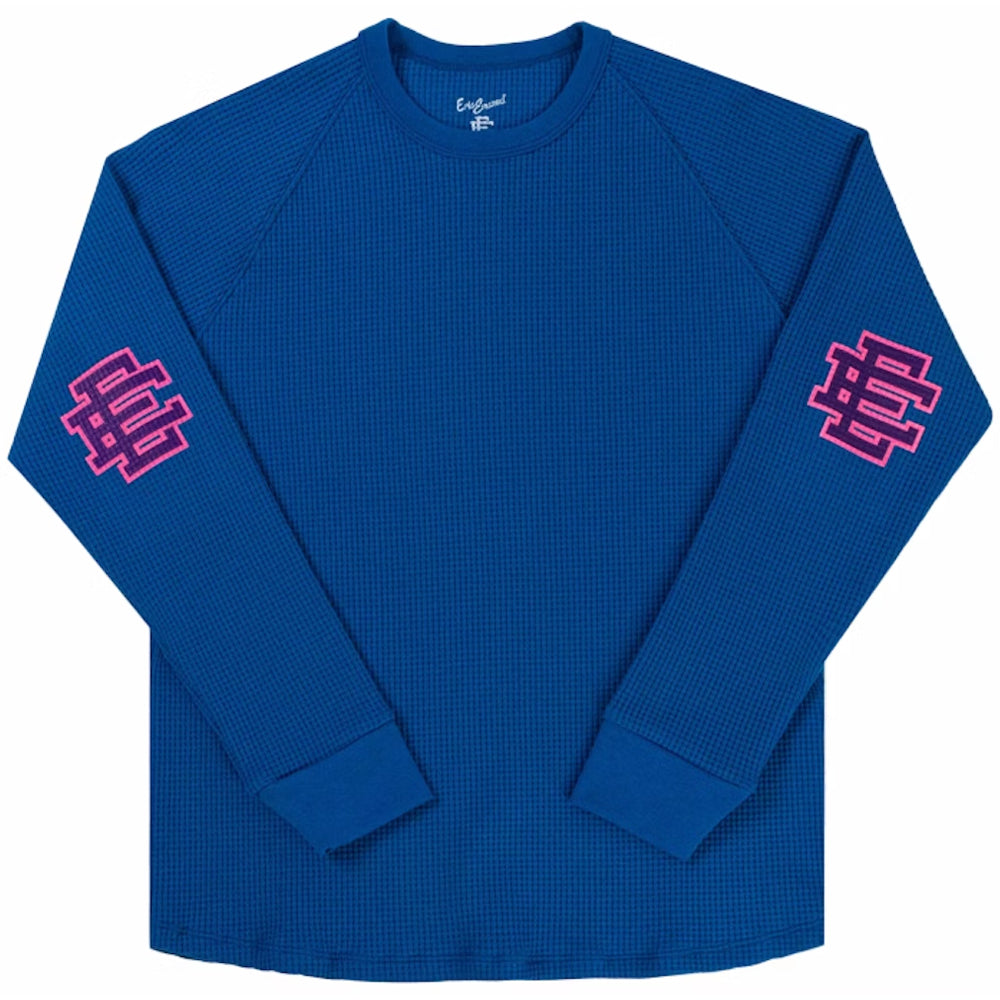 Eric Emanuel Thermal Shirt - Bright Royal/Purple/Pink