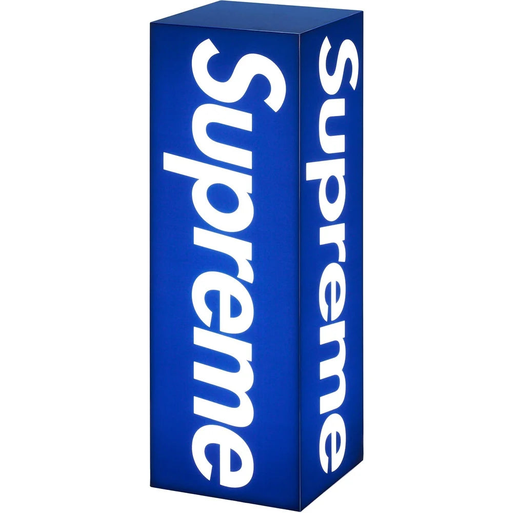 Supreme Box Logo Lamp Blue