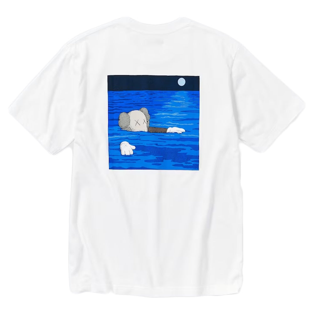 KAWS Uniqlo Artbook Cover Tee White