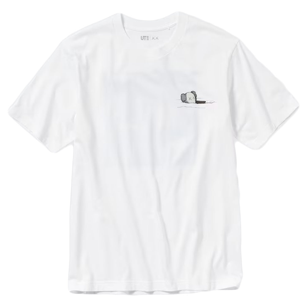 KAWS Uniqlo Artbook Cover Tee White - The Hype Kelowna