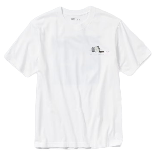 KAWS Uniqlo Artbook Cover Tee White - The Hype Kelowna