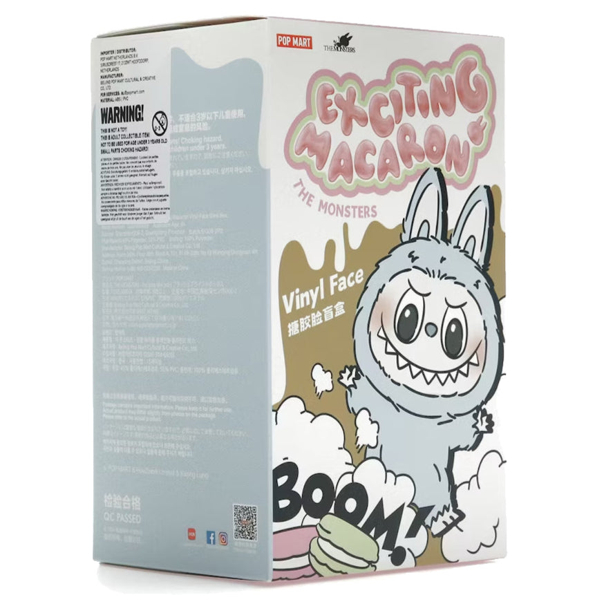 Labubu The Monsters Exciting Macaron Vinyl Plush Single Blind Box
