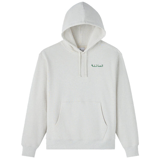 OVO Family Calligraphy Hoodie Ash Heather Grey