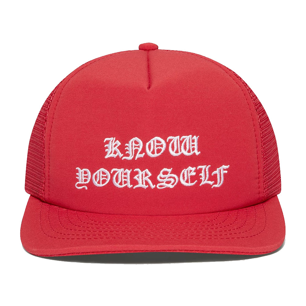 OVO Know Yourself Trucker Hat Red