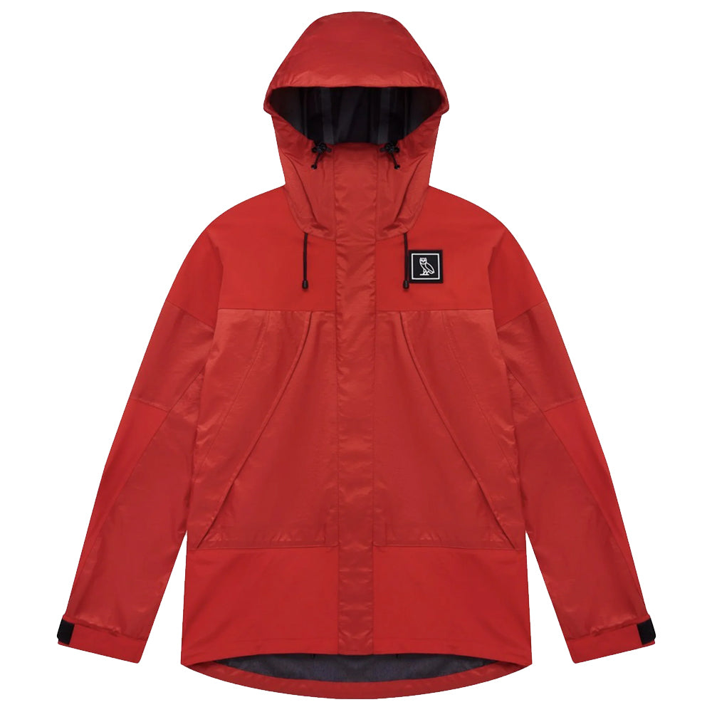 OVO Rain Shell Jacket Red
