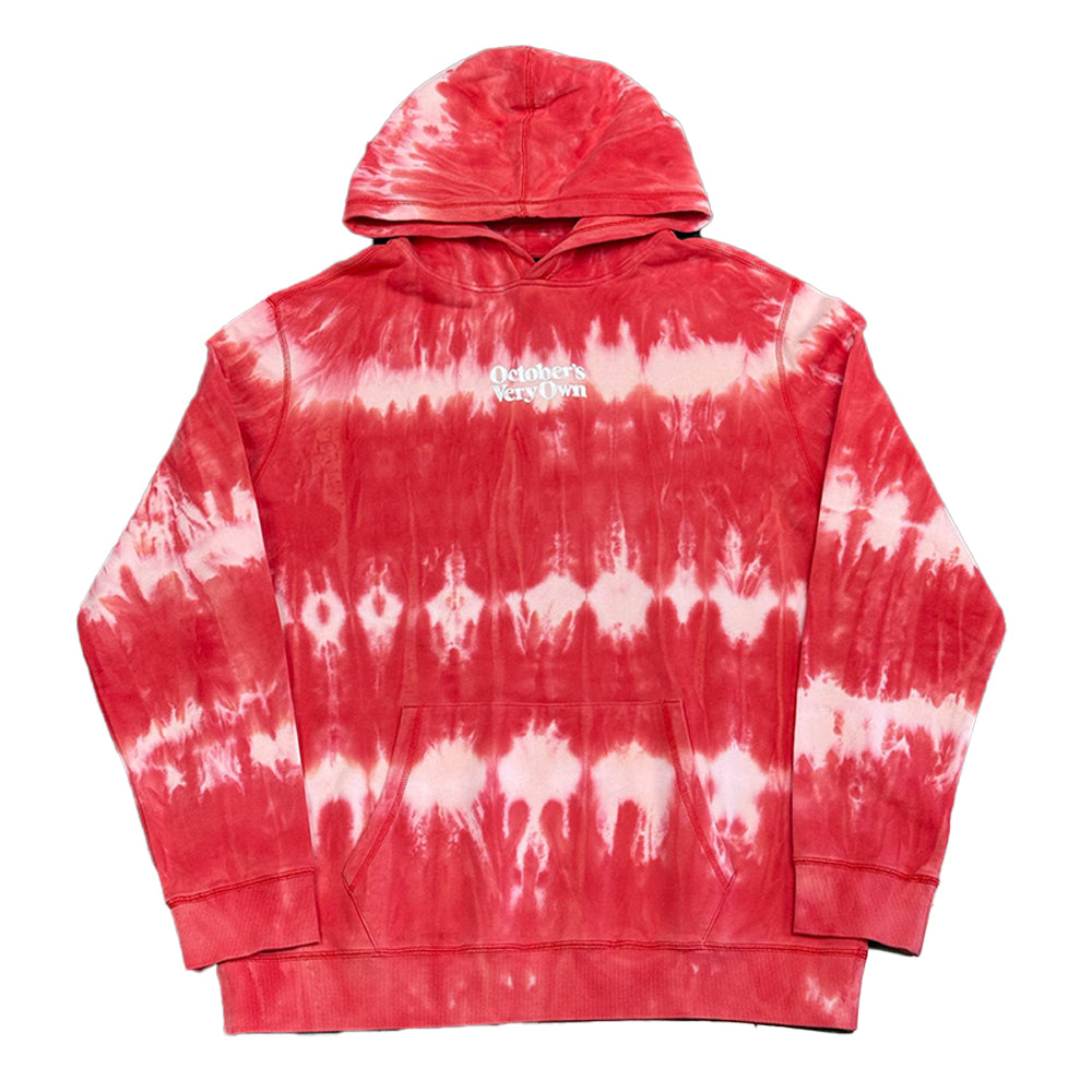 OVO Marble Tie-Dye Hoodie Red