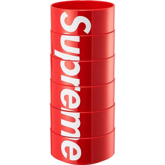 Supreme Heller Bowls (Set of 6) Red