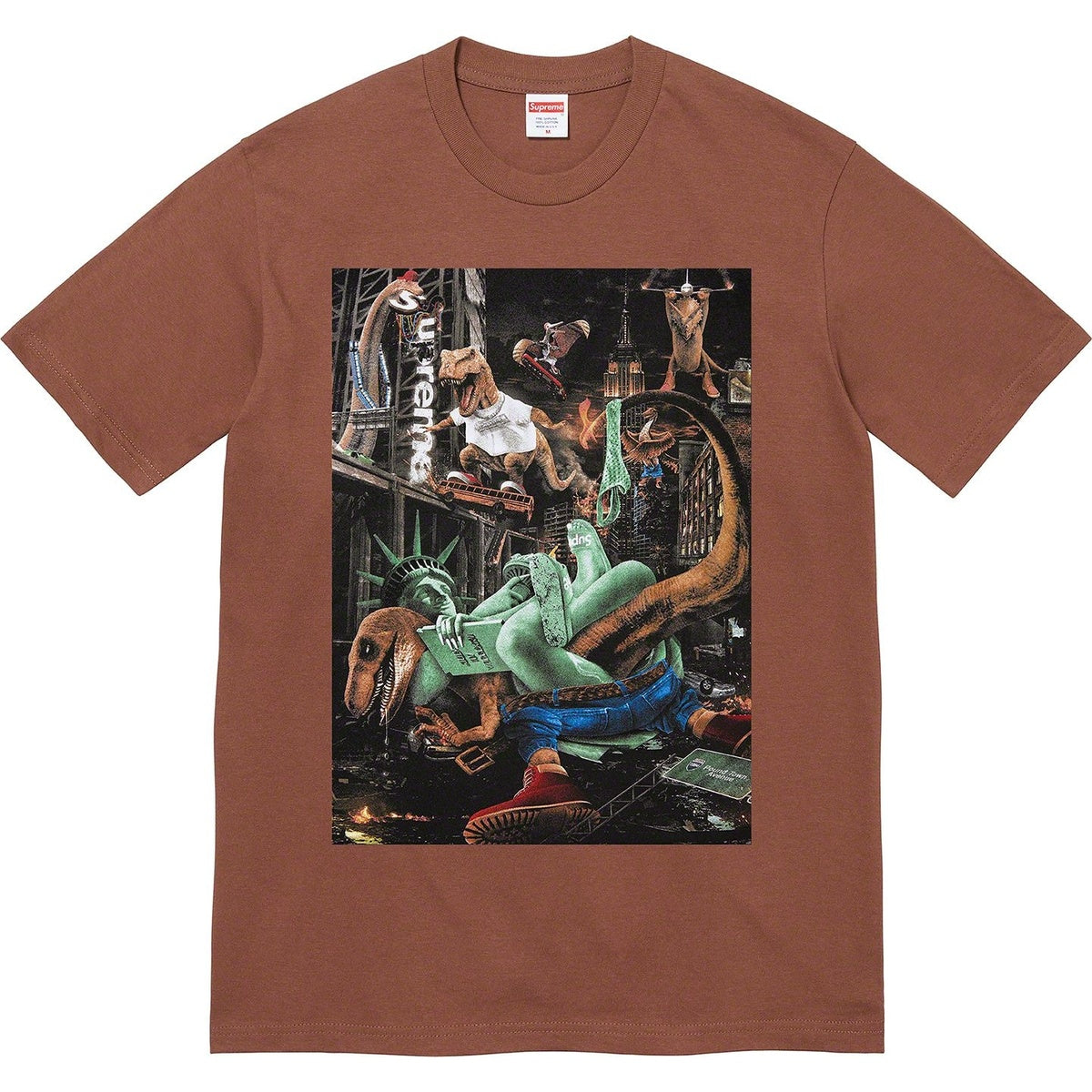 (BF25) Supreme T-Rex Tee Brown