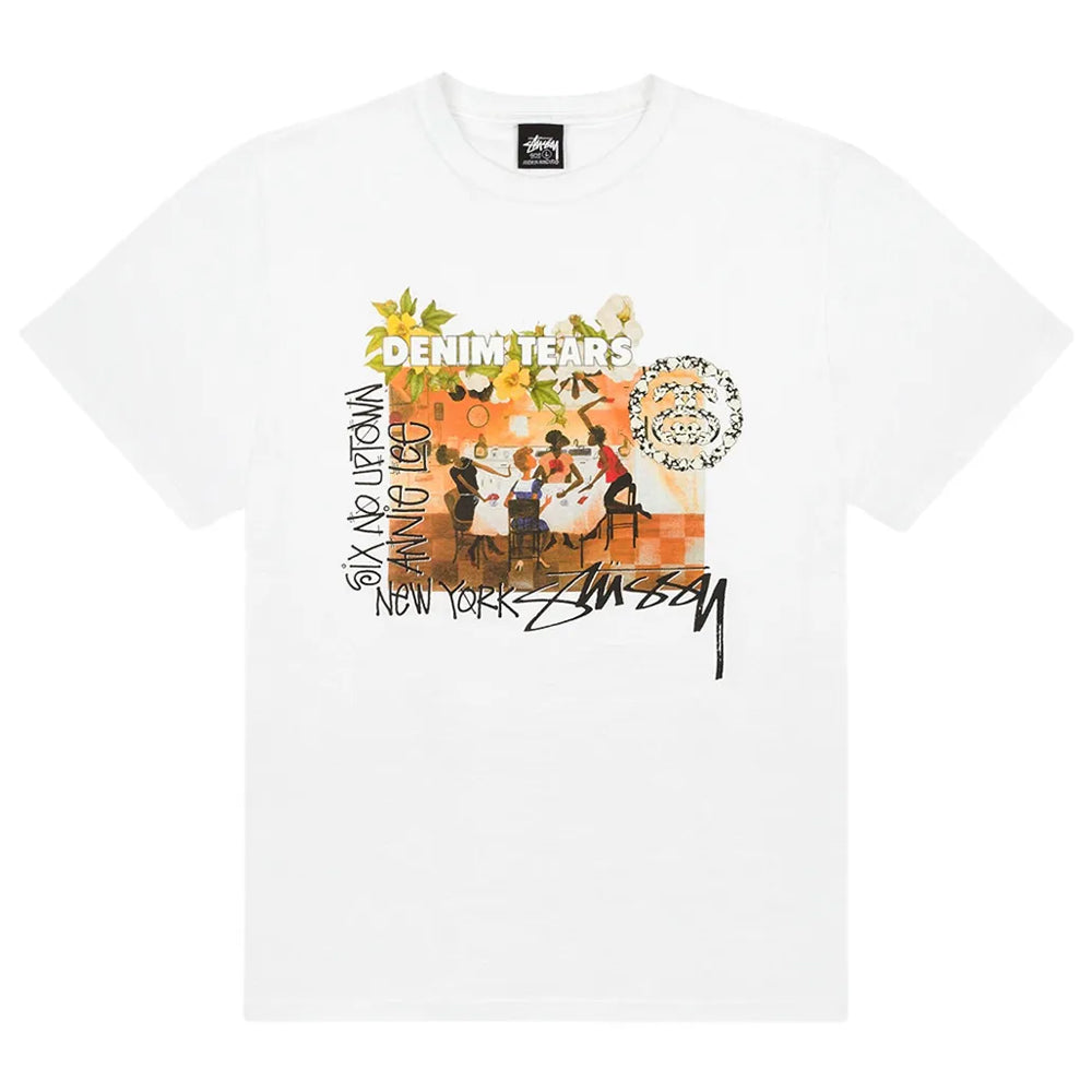Stussy Denim Tears Tee White