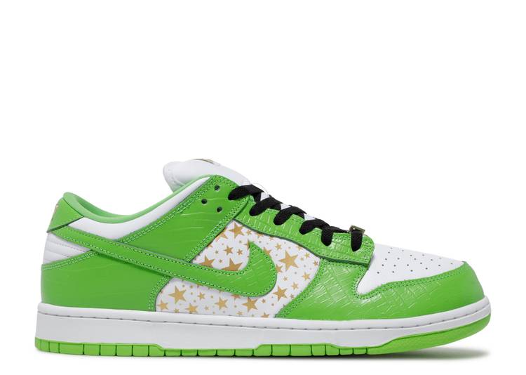 Nike SB Dunk Low Supreme Stars Green – The Hype Kelowna