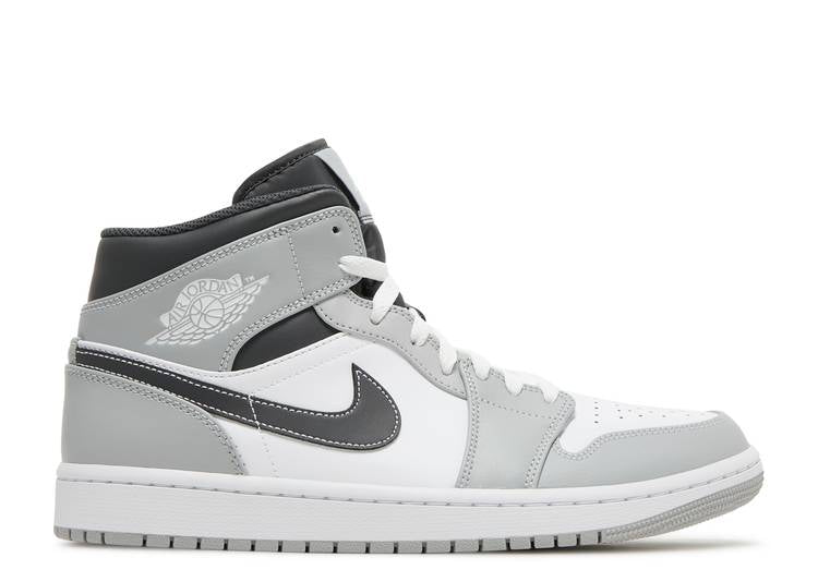 Jordan 1 Mid Light Smoke Grey Anthracite - The Hype Kelowna