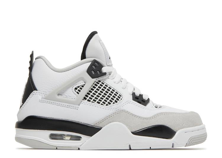 Gray jordan retro 4 online