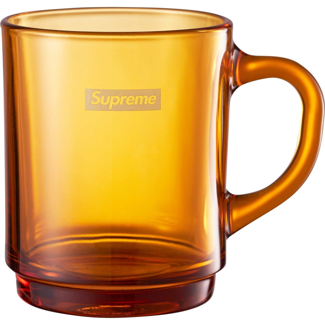 Supreme Duralex Glass Mugs (Set of 6) Amber