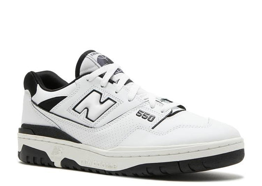 New Balance 550 White Black - The Hype Kelowna