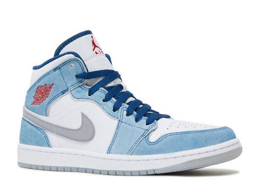 Jordan 1 Mid French Blue - The Hype Kelowna
