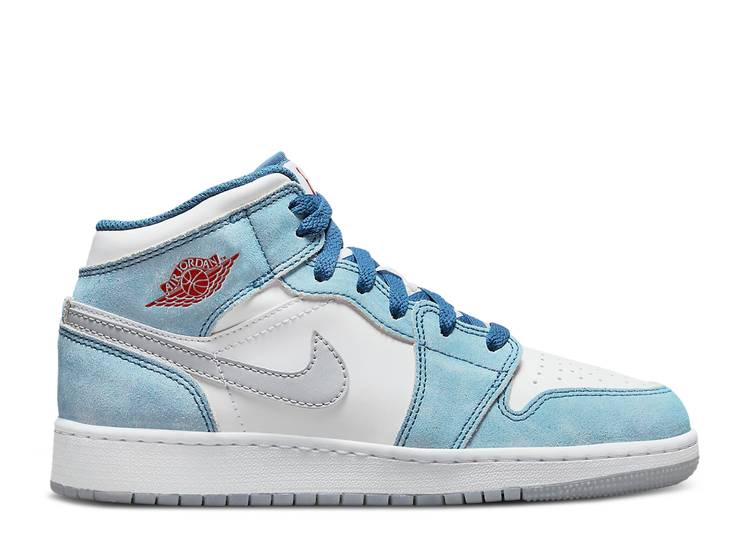 Jordan 1 blue on sale and light blue