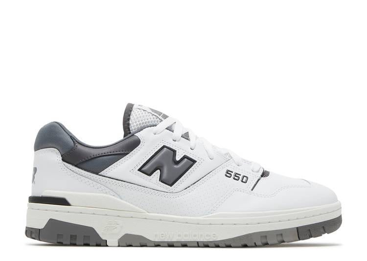 New Balance 550 White Dark Grey - The Hype Kelowna
