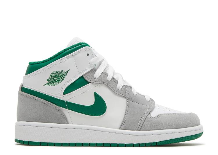 Jordan 1 Mid SE Green Smoke Grey (GS) - The Hype Kelowna