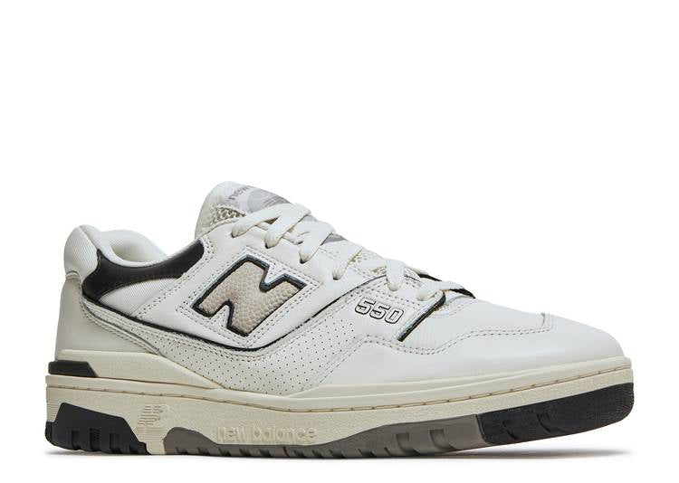 New Balance 550 Cream Black - The Hype Kelowna