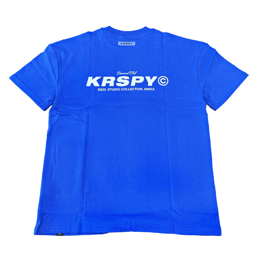 KRSPY Diamond Club Tee Royal Blue - The Hype Kelowna