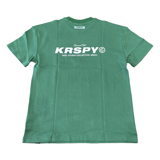 KRSPY Diamond Club Tee Forest Green - The Hype Kelowna
