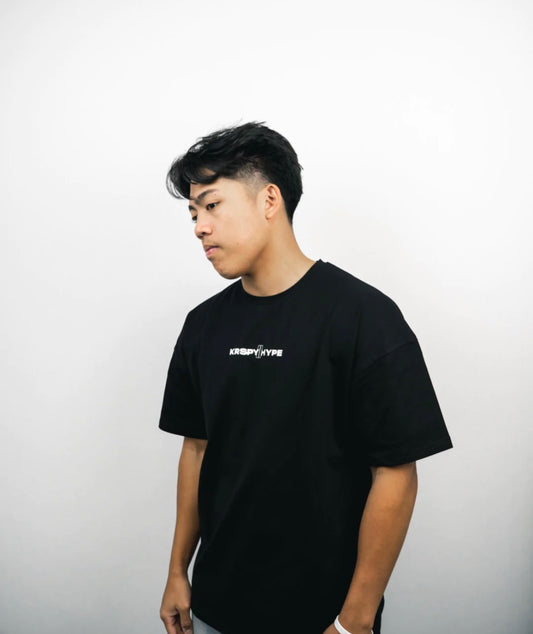 KRSPY//HYPE Collab Tee - Black - The Hype Kelowna