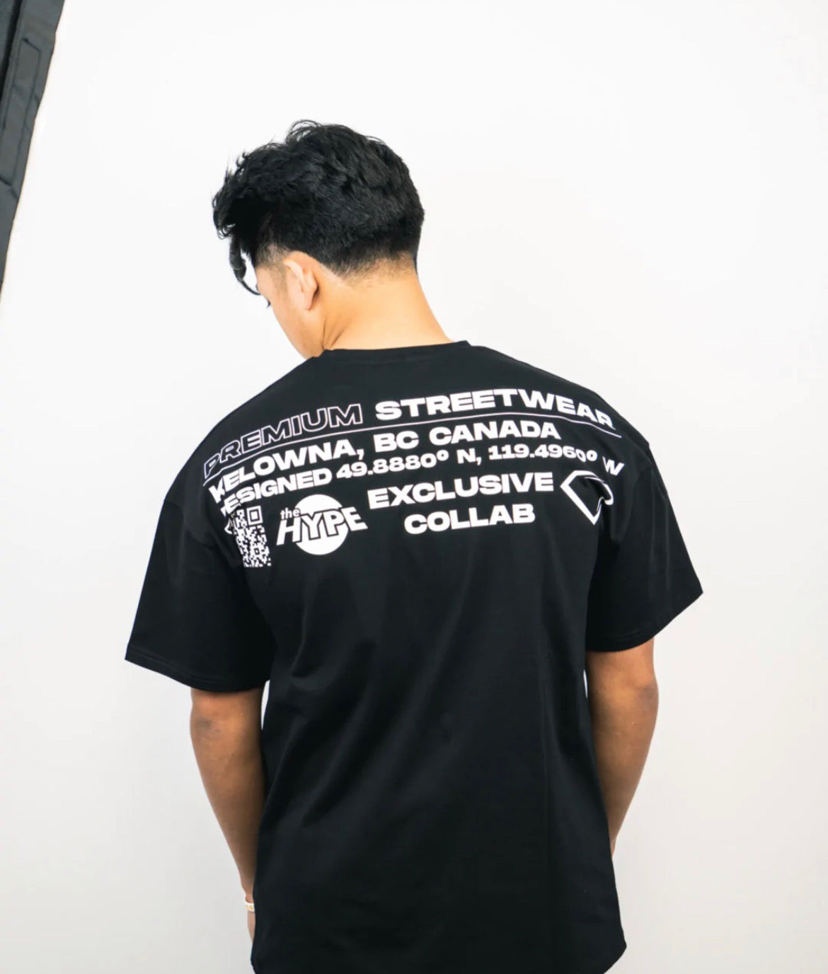 KRSPY//HYPE Collab Tee - Black - The Hype Kelowna