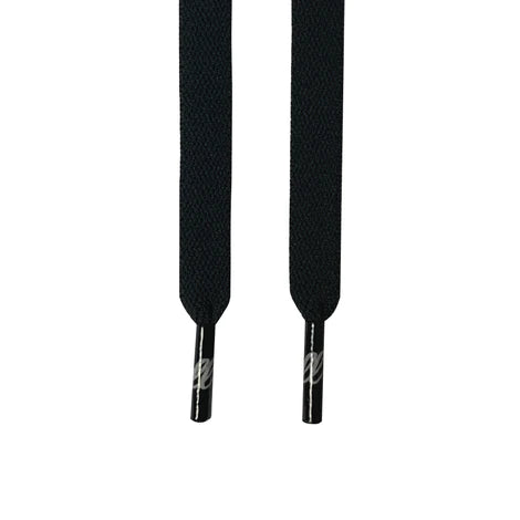 Flat Shoelaces Noir - The Hype Kelowna