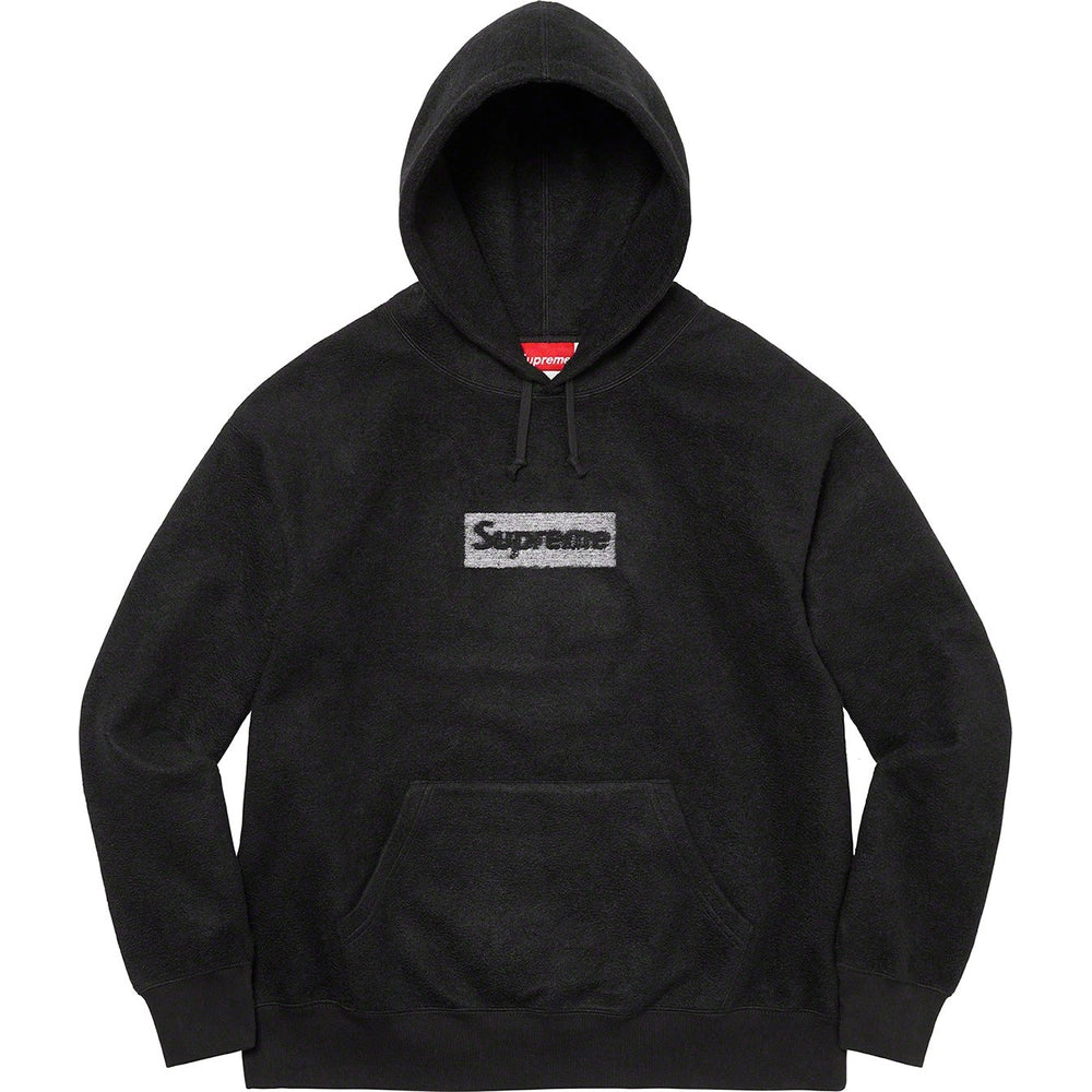 Supreme Inside Out Box Logo Hooded Sweatshirt Black
